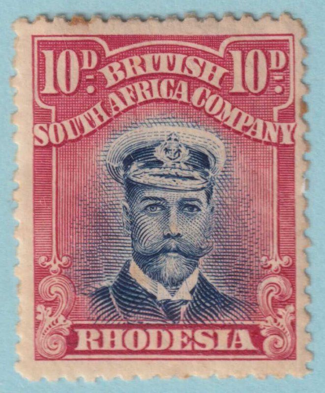 RHODESIA 129  MINT HINGED OG * TONED PERFS - VERY FINE! - SCM