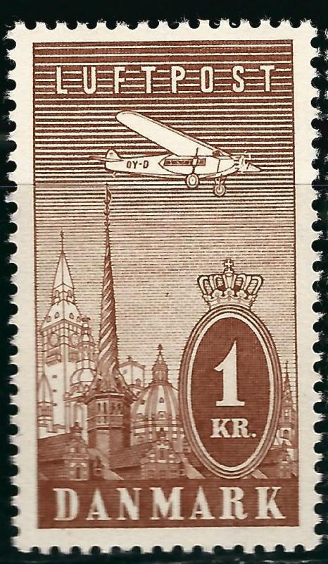 Denmark Sc C10 F-VF Mint OG...Grab a Bargain!