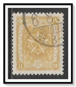 Manchukuo #77 Orchid Crest Used