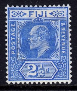 Fiji 1906-12 (1910) KEVII 2½d Mint MH SG 120 CV £7.50