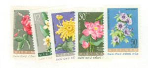 Vietnam/North (Democratic Republic) #203-207 Unused Single (Complete Set)