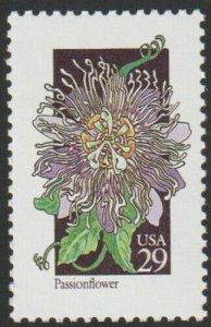 1992 29c Wildflowers: Passionflower Scott 2674 Mint F/VF NH