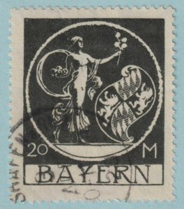 GERMAN STATES - BAVARIA 254  USED - NO FAULTS VERY FINE! - EPH