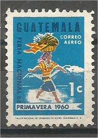GUATEMALA, 1963, used 1c, Spring Fair. Scott C270