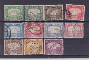 ADEN # 1-12  used  FULL SET 9pies has short corner