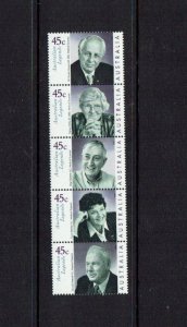 Australia: 2002, Australian Legends, (6th series) Medical Scientists, MNH set