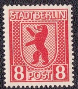 Germany DDR Russian Occupation Berlin 1945 -  11N3 MH