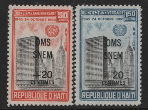 HAITI  CB35-CB36 MNH SET