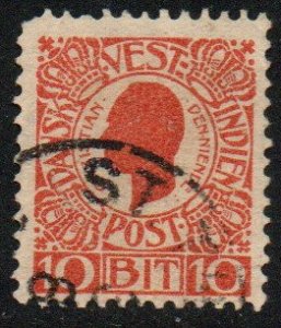 Danish West Indies Sc #32 Used