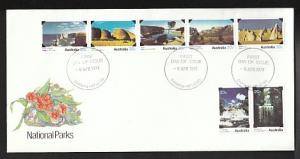 Australia 700-706 National Parks 1979 U/A FDC 