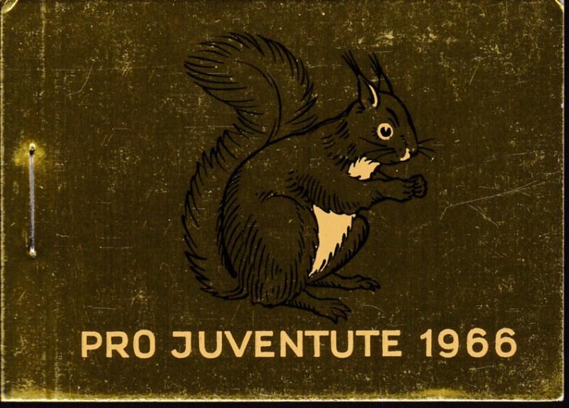 Switzerland 1966 Pro-Juventute Booklet Complete  VF/NH