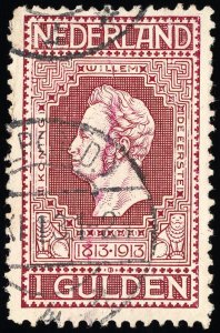 Netherlands Stamps # 99 Used VF Scott Value $50.00