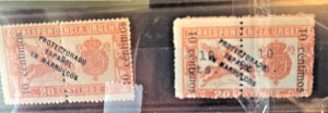 Spanish Morocco stamps: 1920, Scott6 68 & 68a, mint, never hinged