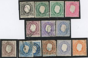 Angola #16/17/17a/18a/19-24 Used Single (Complete Set)