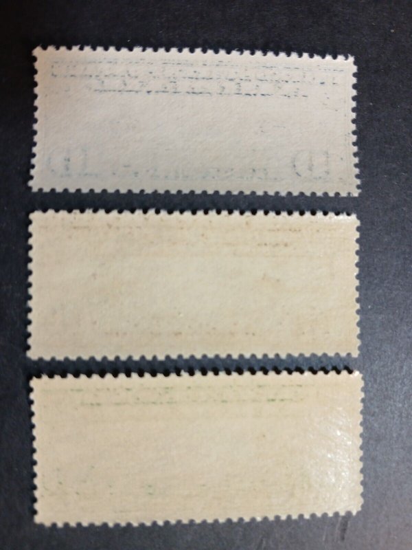 US Airmail Stamp - Scott# C7 , C8 and C9 , MNH Singles