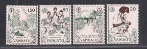 VANUATU SC# 573-76    FVF/MNH   1992