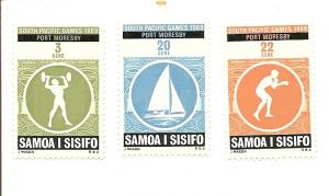 Samoa 312-314 MNH