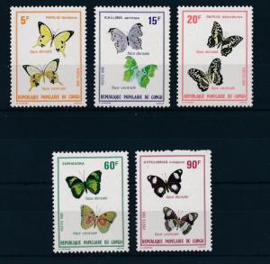 [28574] Congo Brazzaville 1980 Butterflies Schmetterlingen Papillons  MNH