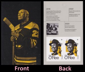 Canada 3402 Willie O'Ree P pane 2 C MNH 2023