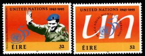 Ireland Scott 986-987 MNH** 1995 UN set