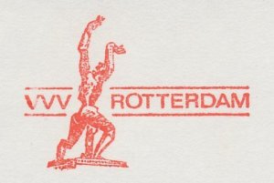 Meter cut Netherlands 1974 The Destroyed City - WWII - Rotterdam - Ossip Zadkine