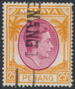 Penang   Malaya  SC#  16 Used  see details & scans