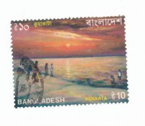 Bangladesh 1993 - Scott 438 used - 10t, Beach, Kuakata