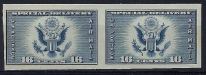 USA 1935 Scott 771 Pair Imperf fvf scv $5.50 less 50%=$2.50