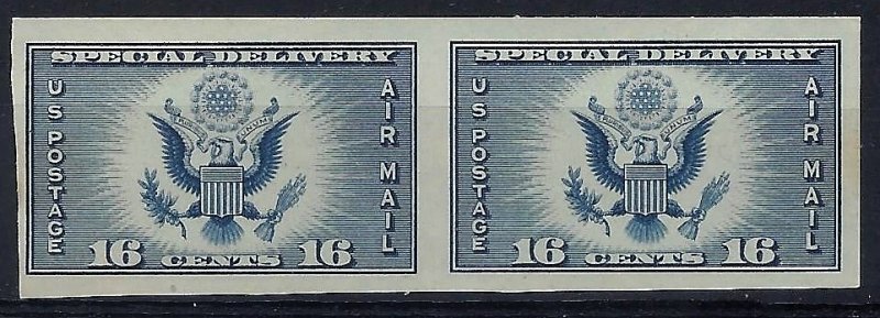 USA 1935 Scott 771 Pair Imperf fvf scv $5.50 less 50%=$2.50