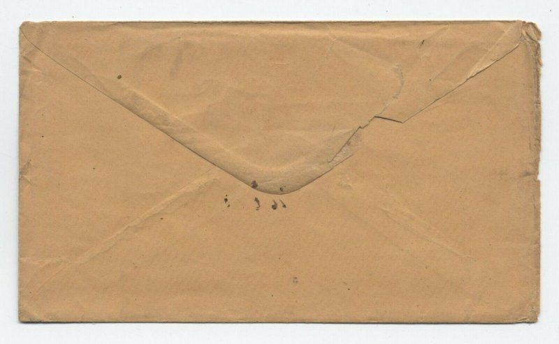 1850s Carrollton Ohio stampless cover black CDS circular rate [5775.218]