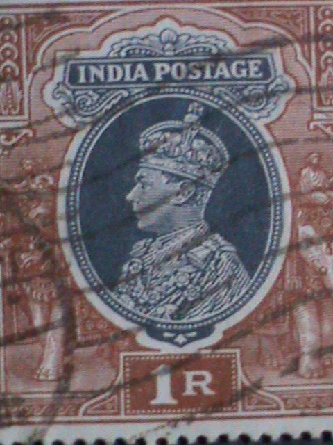 ​INDIA- 1937 SC#162 85 YEARS OLD STAMP-KING GEORGE VI USED VERY FINE-