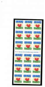 US  2813a - Love Sunrise 29c - Conv Booklet of 18 - MNH - 1994 - B444-10