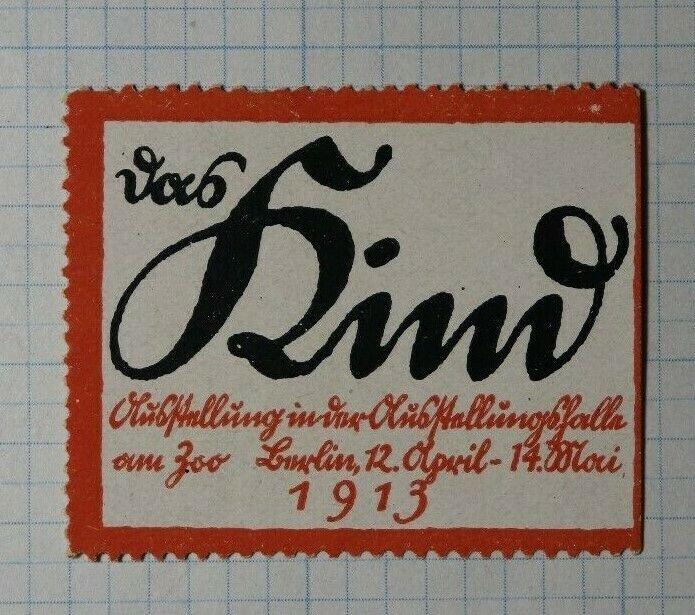 Luxenberg Wine Festival 1913 Exposition Poster Stamp Ads