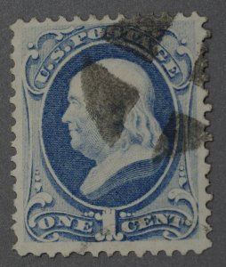 United States #156 Used VF/XF Good Color Geometric Cancel