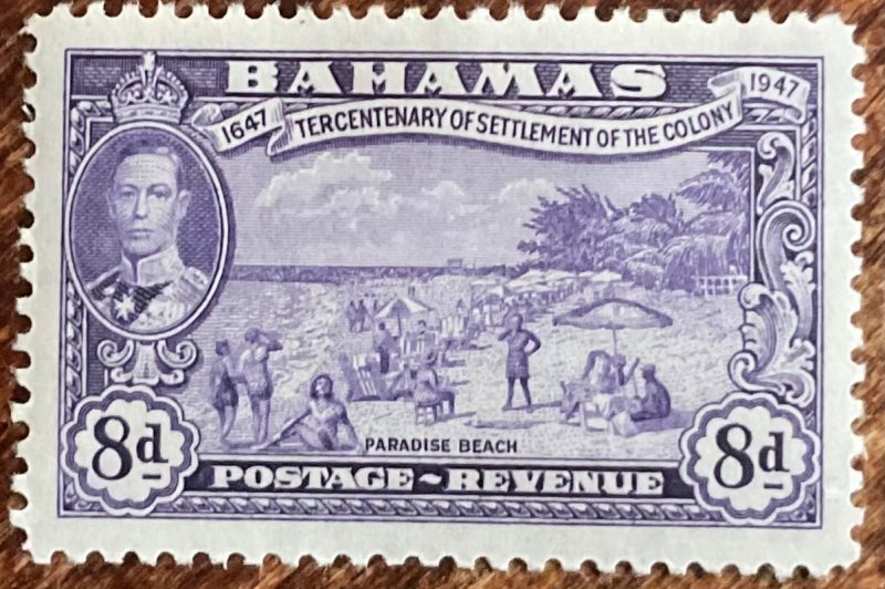 Bahamas #140 *MH* Single Paradise Beach L37
