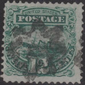 #117 F-VF USED WITH STAR CANCEL CV $140.00 BN6615