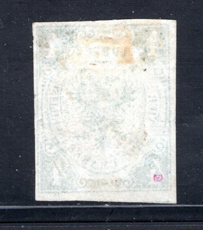 Lubeck #5  Unused reprint no gum, VF.  CV $240.00   ...  3580005