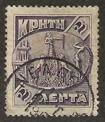 Crete Sc. 74 used.  1905.  (C445)