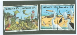 Jamaica #680a/682a  Single (Complete Set)