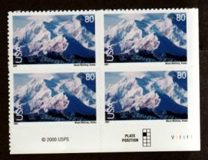 U.S. #  Mint Plate Block!