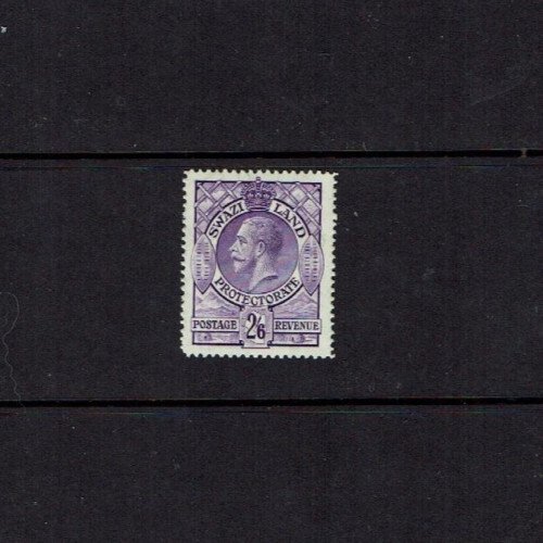Swaziland: 1933 King George VI definitive, 2/6d, MNH
