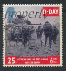 Great Britain SG 1828  Used  - D Day Anniversay 