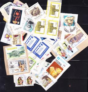 Worldwide Mix on Paper  Modern FUN Lot Used group