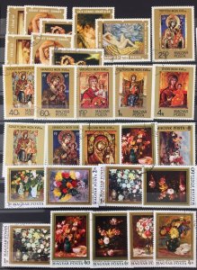 Hungary Art Paintings Religion Used (Aprx 130+Items) TK734 
