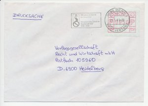 Cover / Postmark Switzerland 1986 Dentists Society