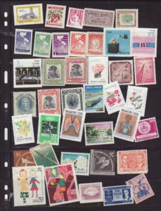 Lot of all different South America MNH