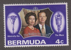 Bermuda 296 Silver Wedding Issue 1972