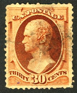 U.S. #217 USED CREASES THINS