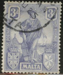 MALTA  Scott 105 used 1922