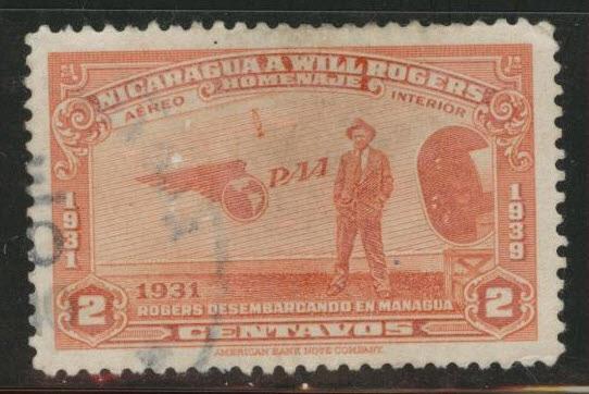 Nicaragua Scott C237 Used  airmail